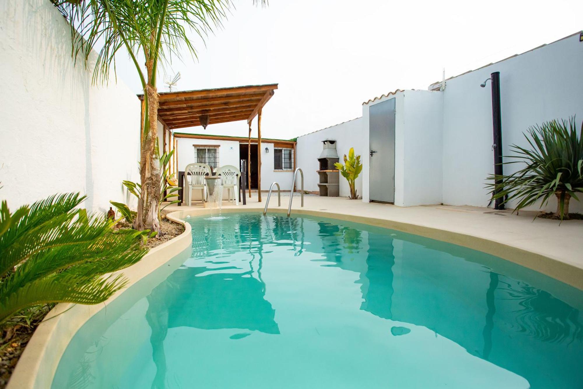 Villa Tokio Con Jacuzzi Y Piscina Privada Chiclana de la Frontera Bagian luar foto